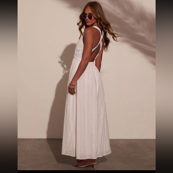 Vici Rayanne Eyelet Embroidered Maxi Dress - Picture 3 of 4